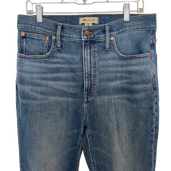 Madewell Slim Demi-Boot Jeans Northaven Wash High Rise Womens Size 30 $128 - Picture 5 of 13